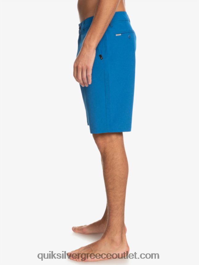 Union Heather 20 αμφίβια boardshort Quiksilver άνδρες 66LP8472 αναπνευστήρας μπλε