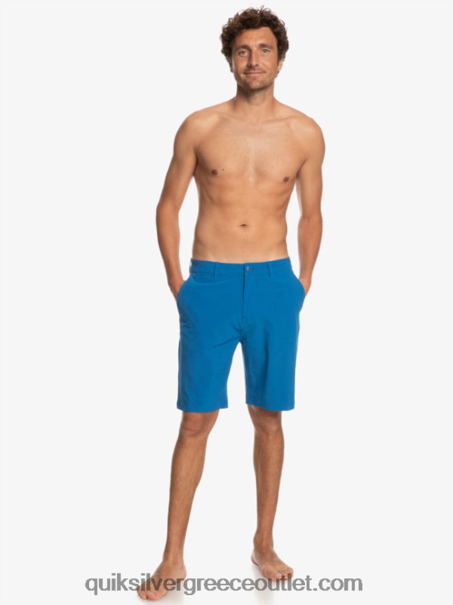 Union Heather 20 αμφίβια boardshort Quiksilver άνδρες 66LP8472 αναπνευστήρας μπλε