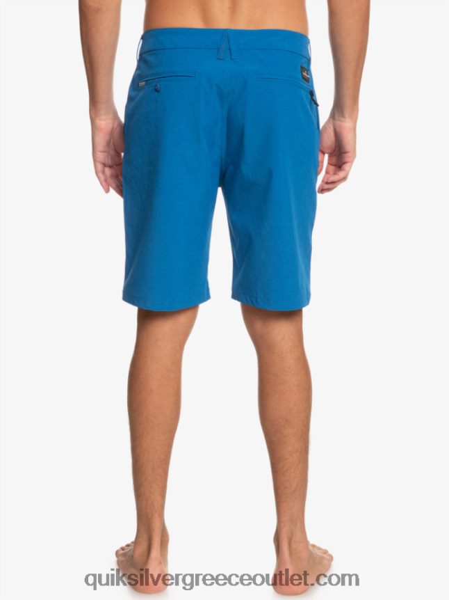 Union Heather 20 αμφίβια boardshort Quiksilver άνδρες 66LP8472 αναπνευστήρας μπλε