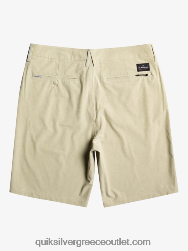 Union Heather 20 αμφίβια boardshort Quiksilver άνδρες 66LP8473 φασκόμηλο της ερήμου