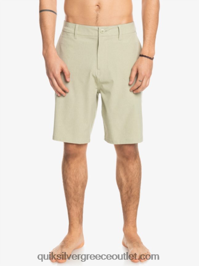 Union Heather 20 αμφίβια boardshort Quiksilver άνδρες 66LP8473 φασκόμηλο της ερήμου