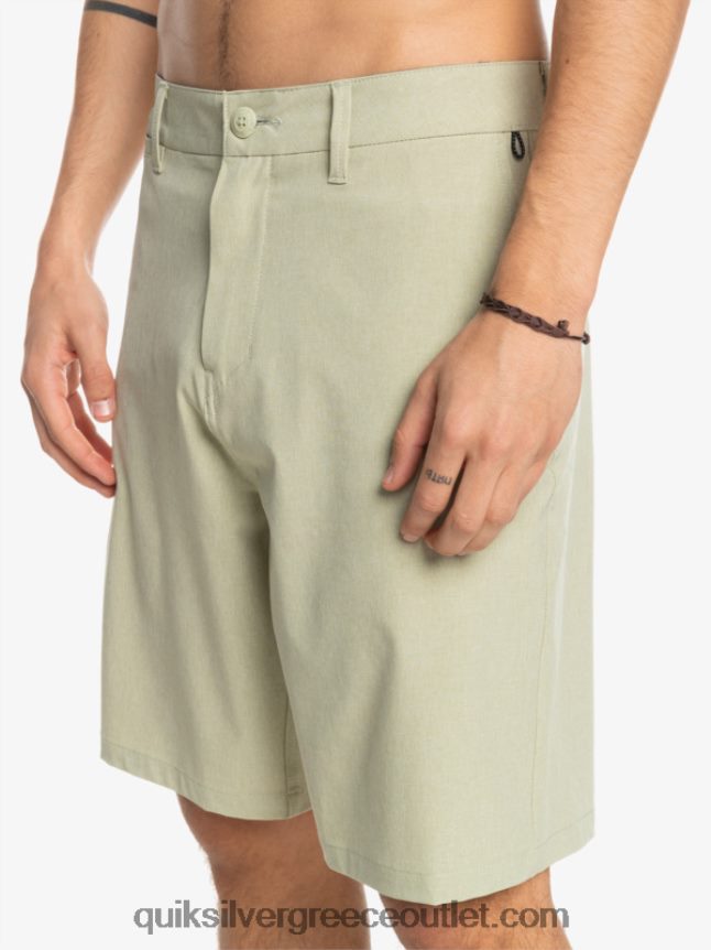 Union Heather 20 αμφίβια boardshort Quiksilver άνδρες 66LP8473 φασκόμηλο της ερήμου