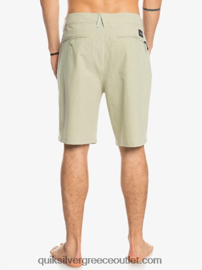 Union Heather 20 αμφίβια boardshort Quiksilver άνδρες 66LP8473 φασκόμηλο της ερήμου