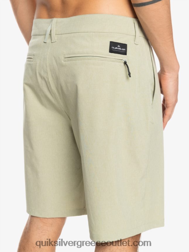 Union Heather 20 αμφίβια boardshort Quiksilver άνδρες 66LP8473 φασκόμηλο της ερήμου
