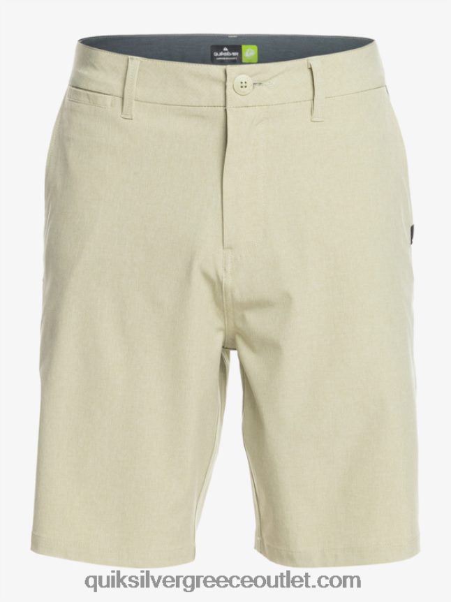 Union Heather 20 αμφίβια boardshort Quiksilver άνδρες 66LP8473 φασκόμηλο της ερήμου
