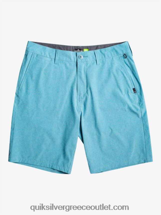 Union Heather 20 αμφίβια boardshort Quiksilver άνδρες 66LP8475 μπλε δελφίνι