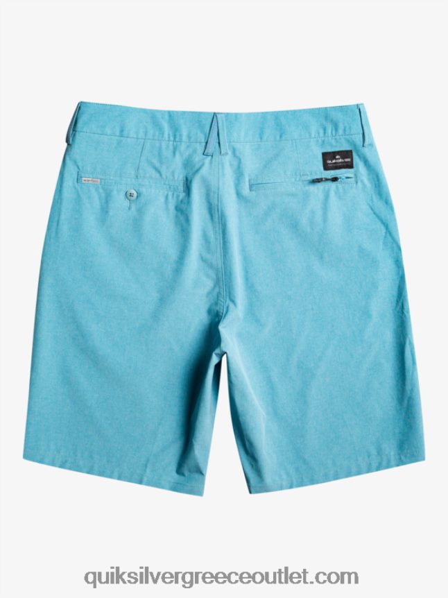 Union Heather 20 αμφίβια boardshort Quiksilver άνδρες 66LP8475 μπλε δελφίνι