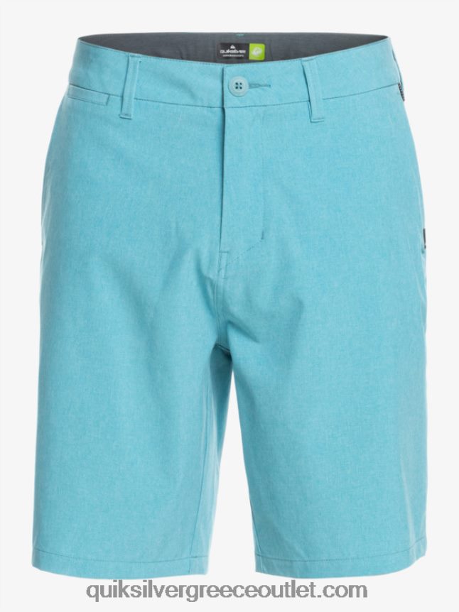 Union Heather 20 αμφίβια boardshort Quiksilver άνδρες 66LP8475 μπλε δελφίνι