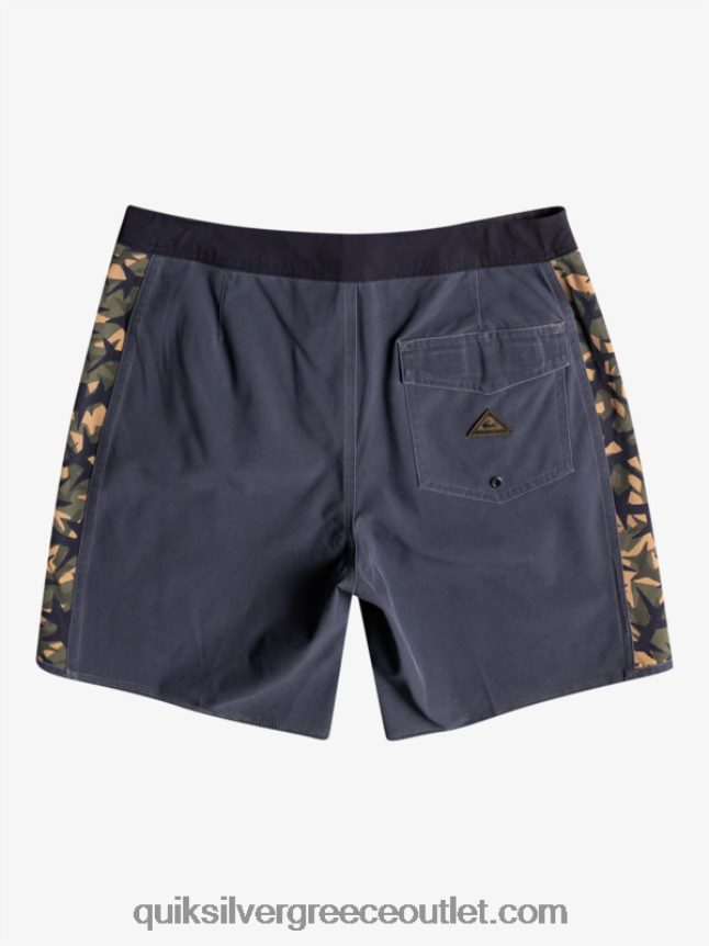 boardshort 18 surfsilk arch Quiksilver άνδρες 66LP841697 μαύρος