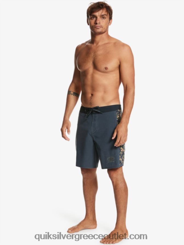 boardshort 18 surfsilk arch Quiksilver άνδρες 66LP841697 μαύρος