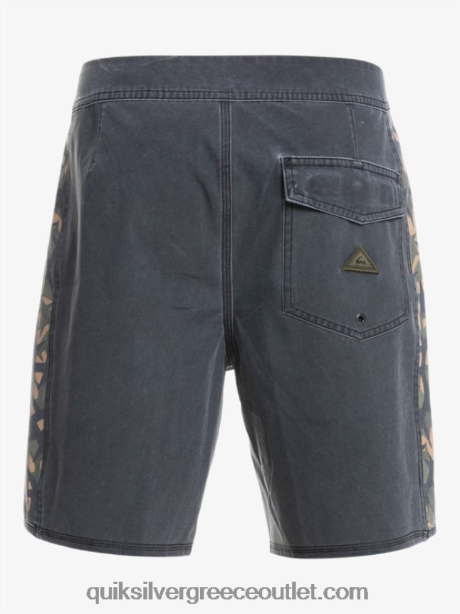 boardshort 18 surfsilk arch Quiksilver άνδρες 66LP841697 μαύρος