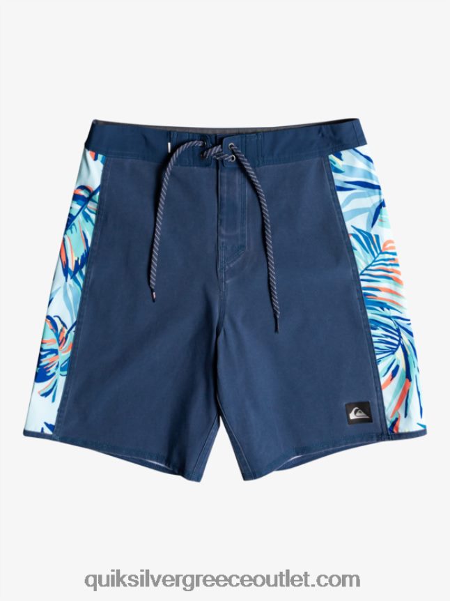 boardshort 18 surfsilk arch Quiksilver άνδρες 66LP841698 διακριτικά μπλε