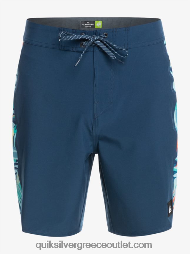 boardshort 18 surfsilk arch Quiksilver άνδρες 66LP841698 διακριτικά μπλε
