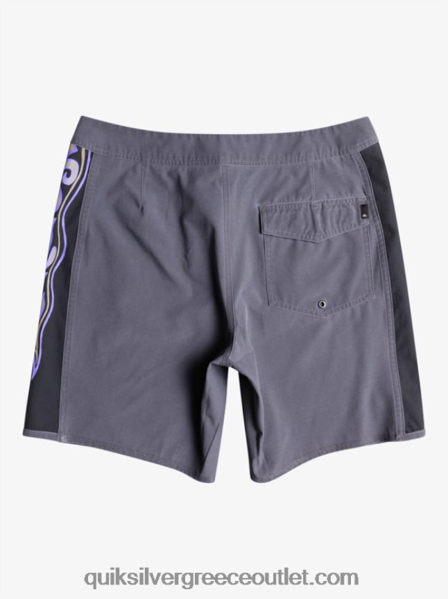 boardshort 18 surfsilk arch Quiksilver άνδρες 66LP841699 σιδερένια πύλη