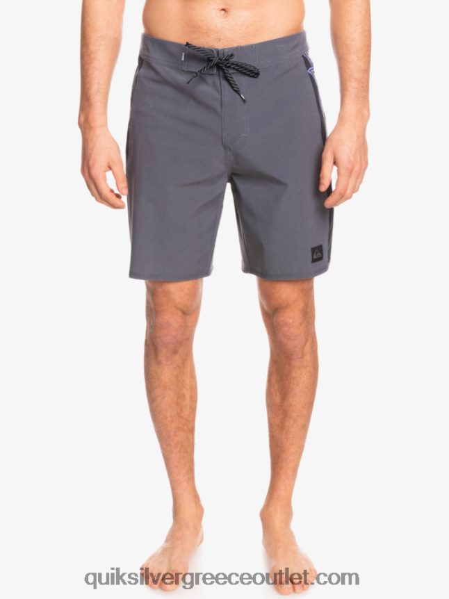 boardshort 18 surfsilk arch Quiksilver άνδρες 66LP841699 σιδερένια πύλη