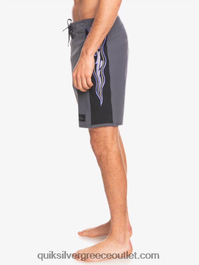 boardshort 18 surfsilk arch Quiksilver άνδρες 66LP841699 σιδερένια πύλη