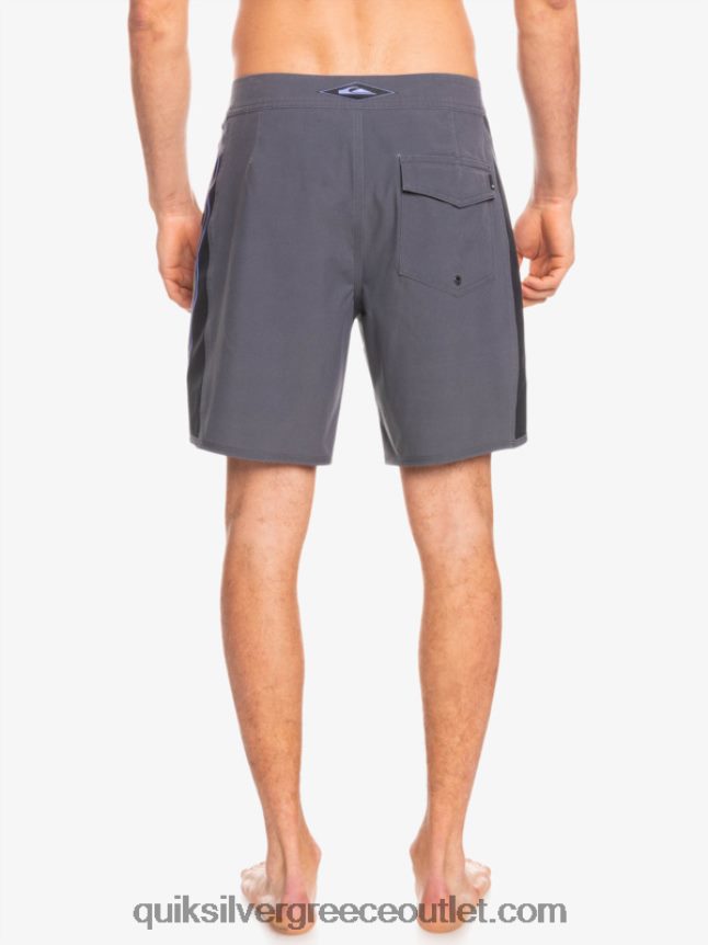 boardshort 18 surfsilk arch Quiksilver άνδρες 66LP841699 σιδερένια πύλη