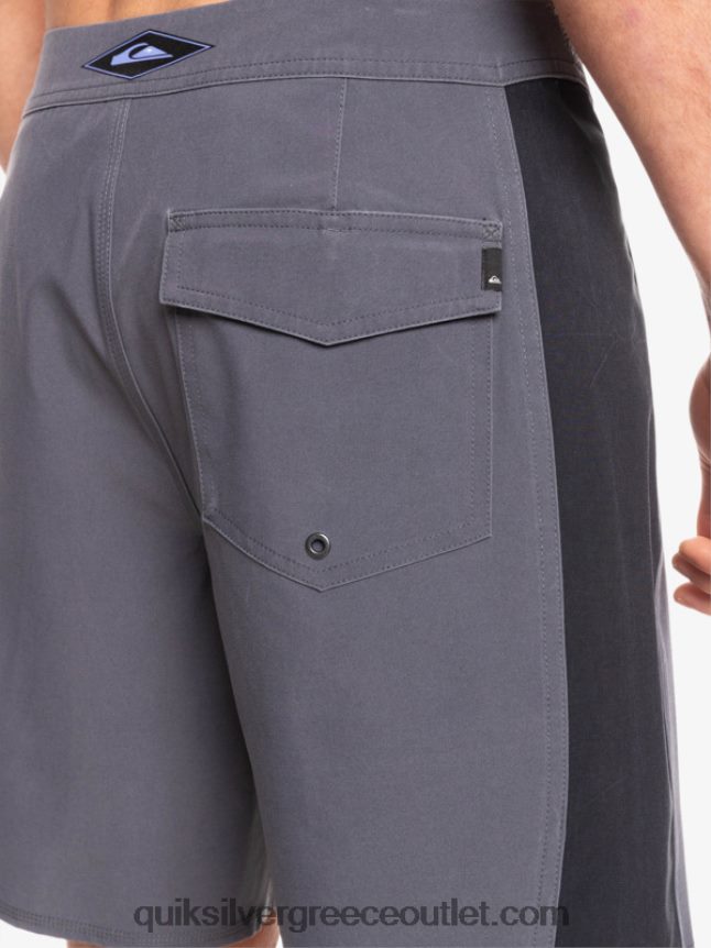 boardshort 18 surfsilk arch Quiksilver άνδρες 66LP841699 σιδερένια πύλη