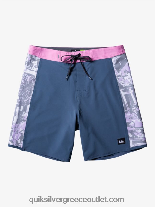 boardshort 18 surfsilk arch Quiksilver άνδρες 66LP84309 θάλασσα του Βέρινγκ
