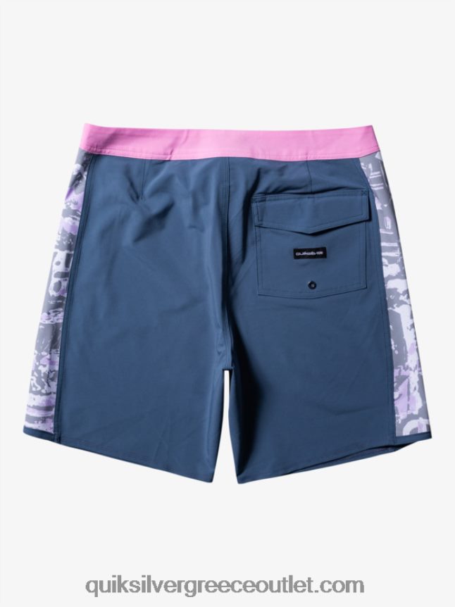 boardshort 18 surfsilk arch Quiksilver άνδρες 66LP84309 θάλασσα του Βέρινγκ