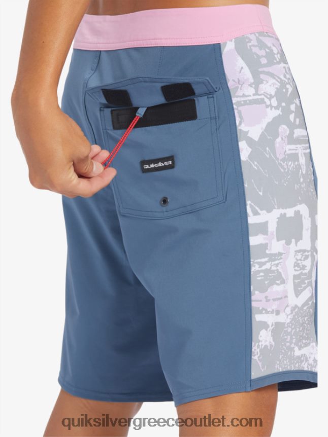 boardshort 18 surfsilk arch Quiksilver άνδρες 66LP84309 θάλασσα του Βέρινγκ