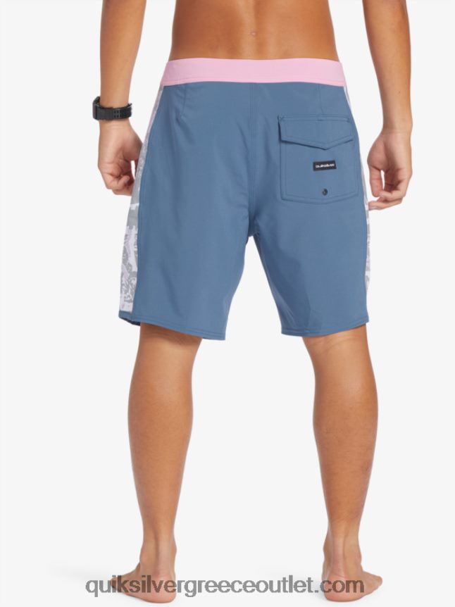 boardshort 18 surfsilk arch Quiksilver άνδρες 66LP84309 θάλασσα του Βέρινγκ