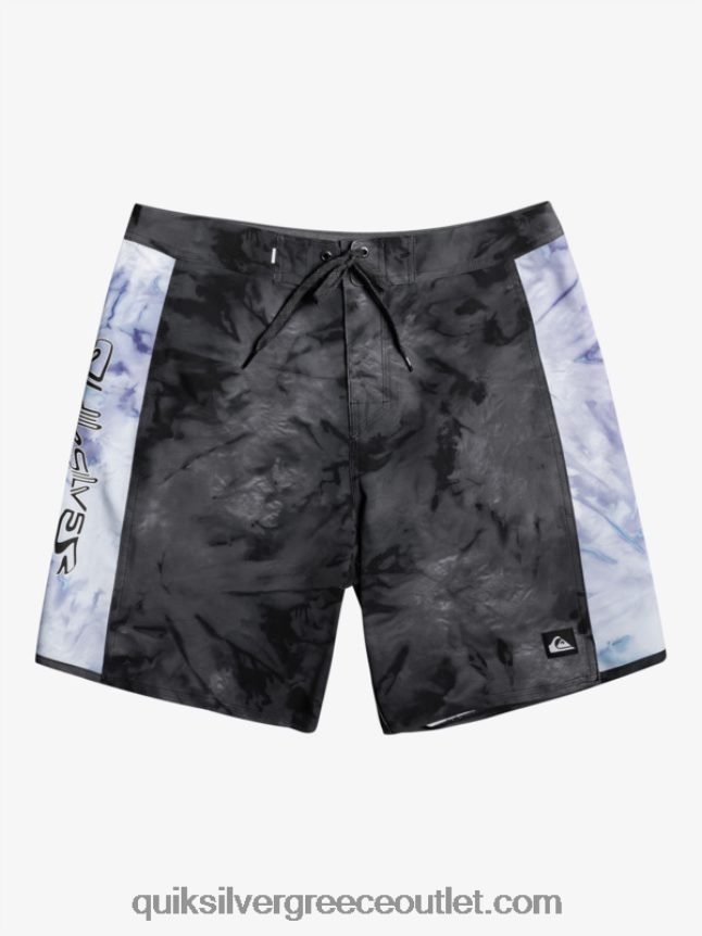 boardshort 18 surfsilk arch Quiksilver άνδρες 66LP84313 μαύρος