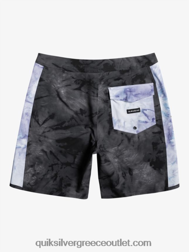 boardshort 18 surfsilk arch Quiksilver άνδρες 66LP84313 μαύρος