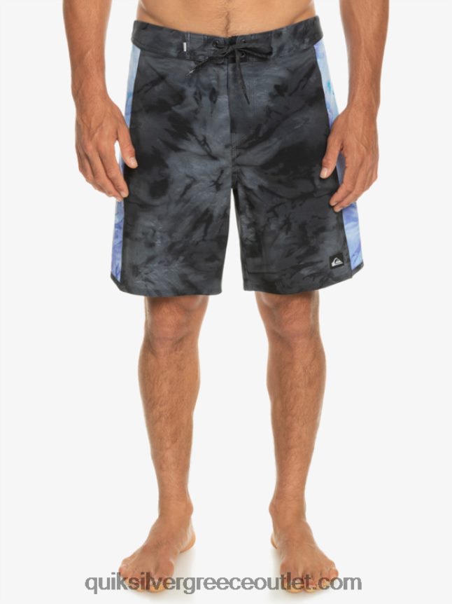 boardshort 18 surfsilk arch Quiksilver άνδρες 66LP84313 μαύρος