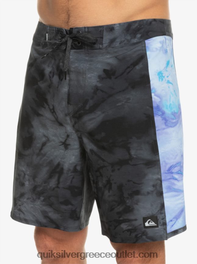 boardshort 18 surfsilk arch Quiksilver άνδρες 66LP84313 μαύρος