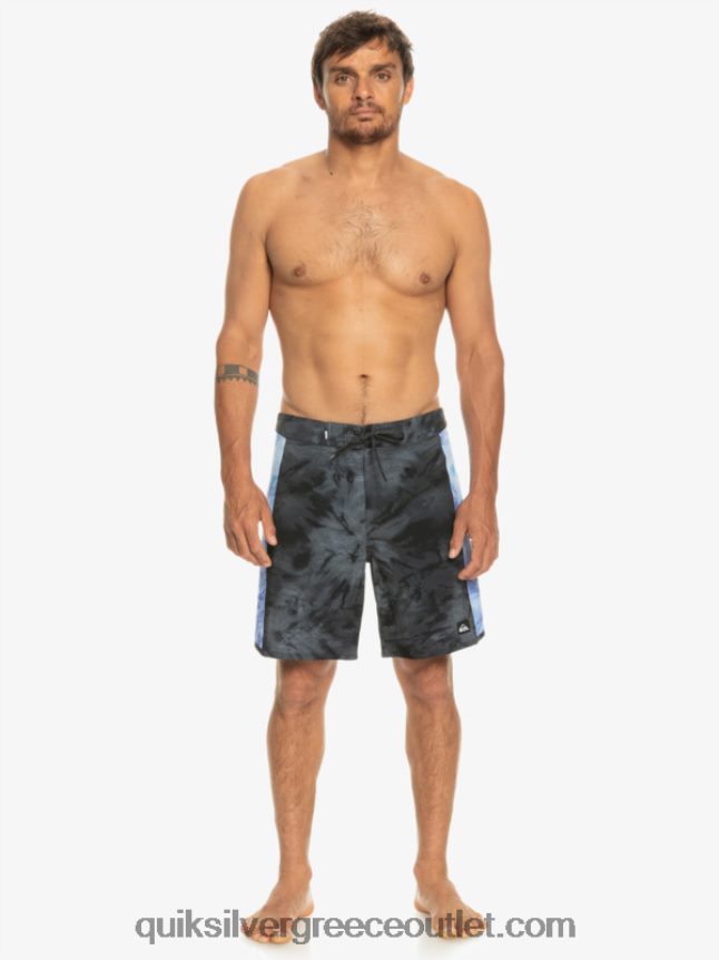 boardshort 18 surfsilk arch Quiksilver άνδρες 66LP84313 μαύρος