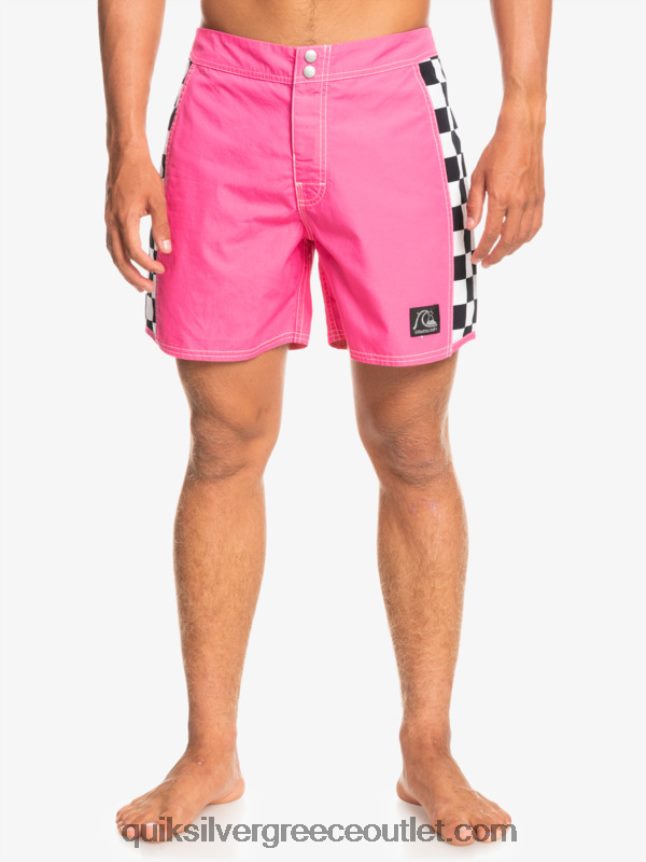αυθεντικά boardshort arch 16 Quiksilver άνδρες 66LP841781 συγκλονιστικό ροζ