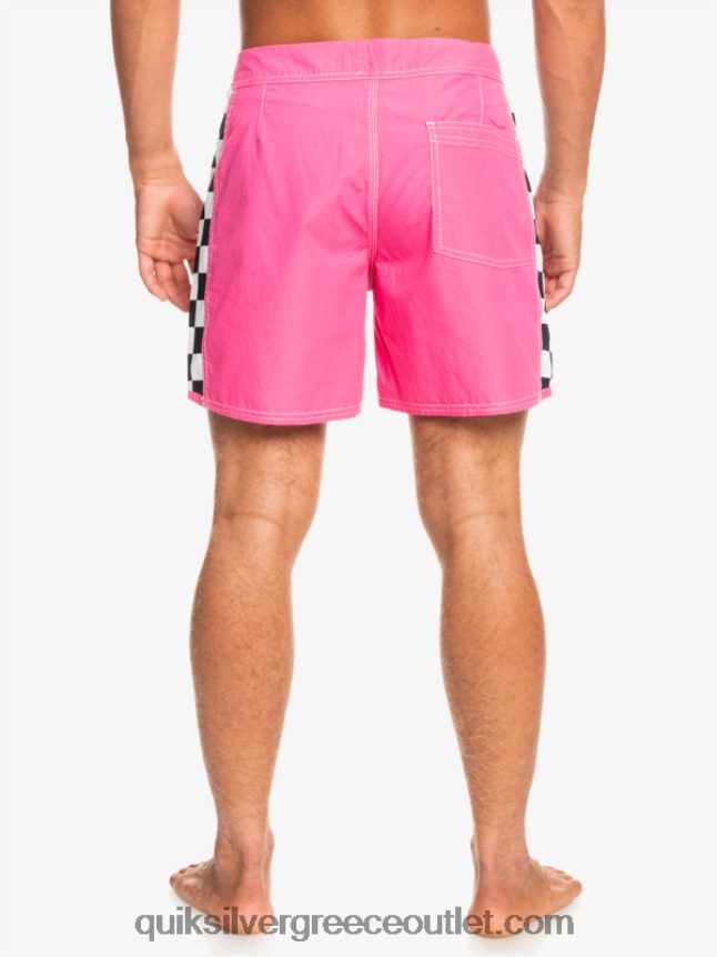 αυθεντικά boardshort arch 16 Quiksilver άνδρες 66LP841781 συγκλονιστικό ροζ