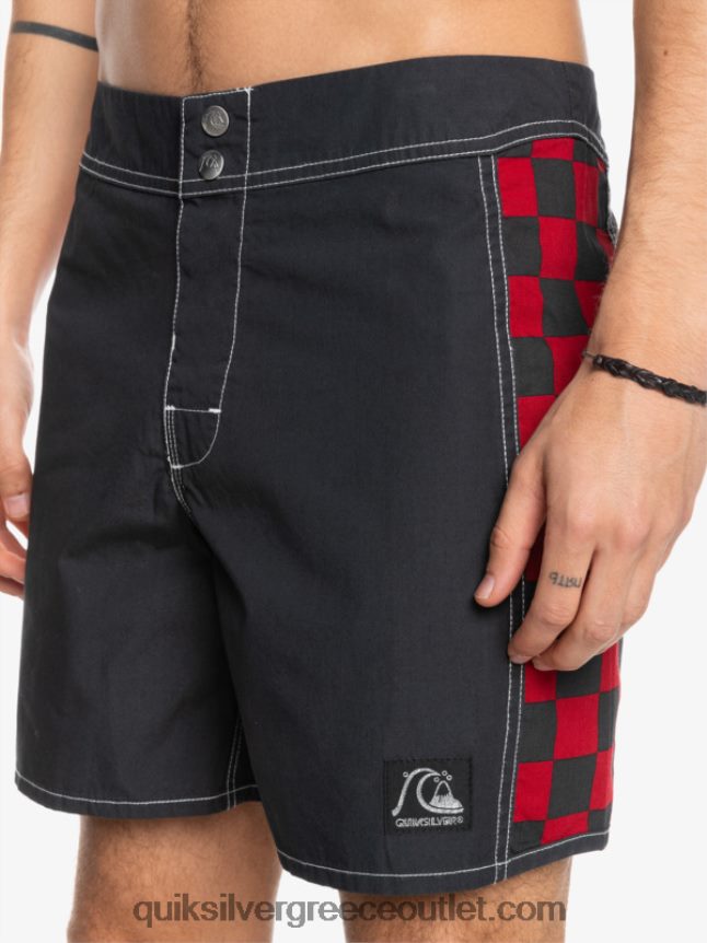 αυθεντικά boardshort arch 16 Quiksilver άνδρες 66LP841782 ασφαλτικό σκυρόδερμα