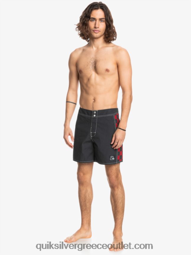 αυθεντικά boardshort arch 16 Quiksilver άνδρες 66LP841782 ασφαλτικό σκυρόδερμα