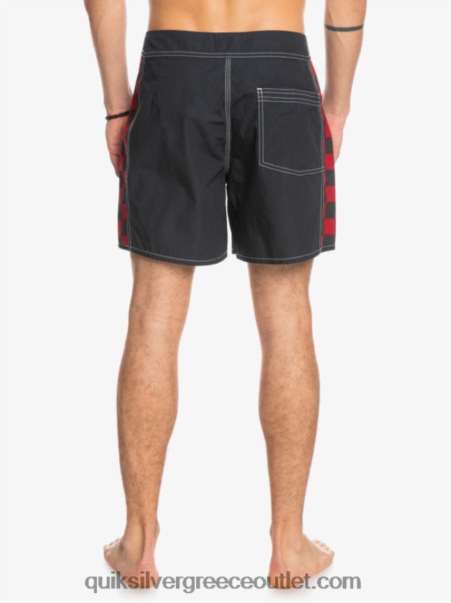αυθεντικά boardshort arch 16 Quiksilver άνδρες 66LP841782 ασφαλτικό σκυρόδερμα