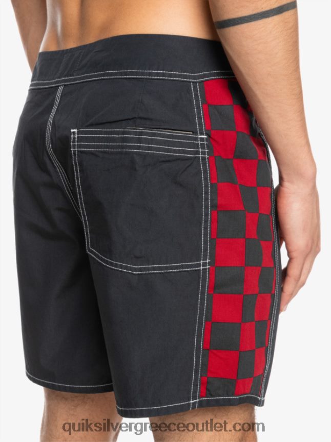 αυθεντικά boardshort arch 16 Quiksilver άνδρες 66LP841782 ασφαλτικό σκυρόδερμα