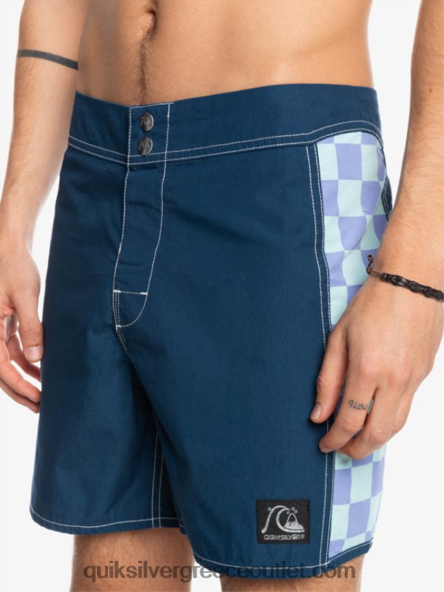 αυθεντικά boardshort arch 16 Quiksilver άνδρες 66LP841783 διακριτικά μπλε