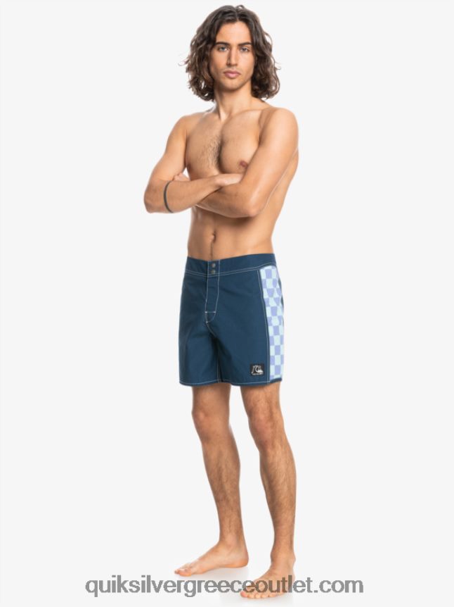 αυθεντικά boardshort arch 16 Quiksilver άνδρες 66LP841783 διακριτικά μπλε