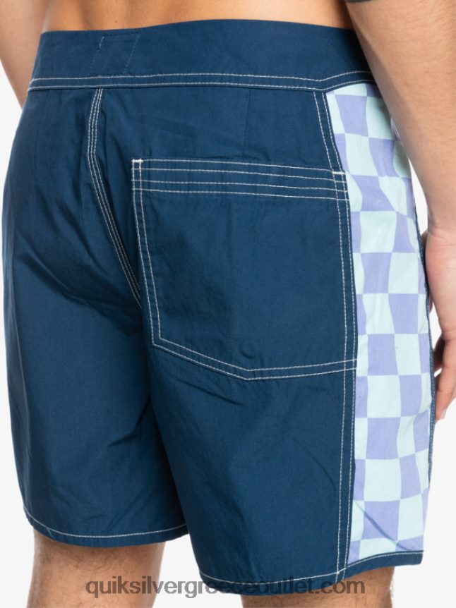 αυθεντικά boardshort arch 16 Quiksilver άνδρες 66LP841783 διακριτικά μπλε