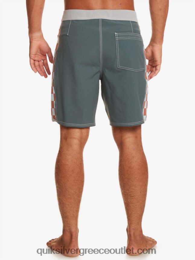 αυθεντικά boardshort arch 18 Quiksilver άνδρες 66LP84172 σκούρο σχιστόλιθο