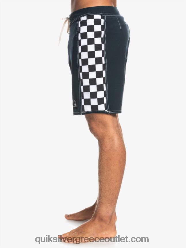 αυθεντικά boardshort arch 18 Quiksilver άνδρες 66LP841730 μαύρος