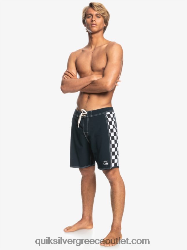 αυθεντικά boardshort arch 18 Quiksilver άνδρες 66LP841730 μαύρος