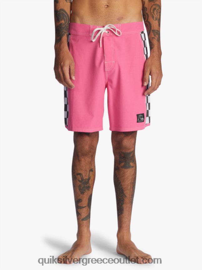 αυθεντικά boardshort arch 18 Quiksilver άνδρες 66LP841732 συγκλονιστικό ροζ