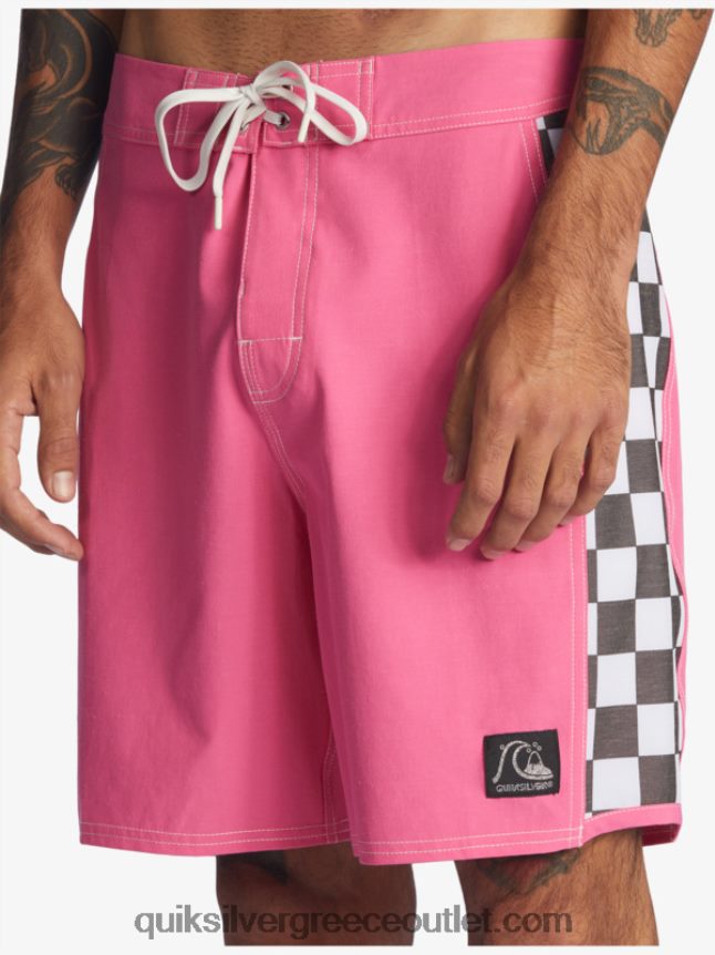 αυθεντικά boardshort arch 18 Quiksilver άνδρες 66LP841732 συγκλονιστικό ροζ