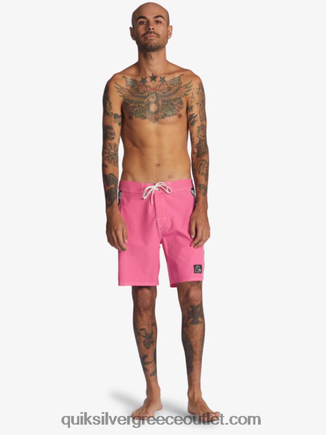 αυθεντικά boardshort arch 18 Quiksilver άνδρες 66LP841732 συγκλονιστικό ροζ