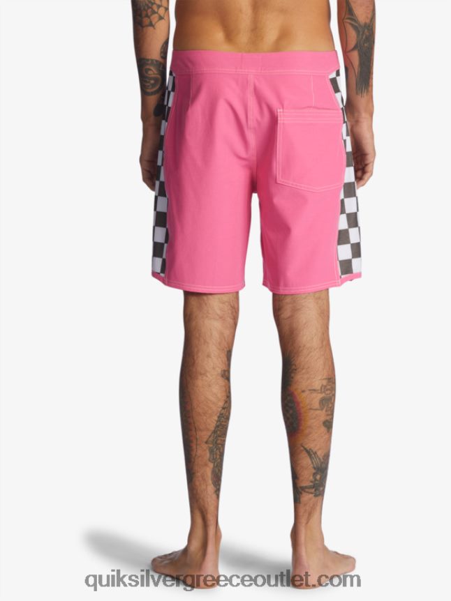 αυθεντικά boardshort arch 18 Quiksilver άνδρες 66LP841732 συγκλονιστικό ροζ