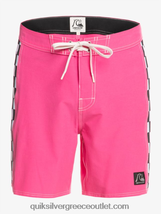 αυθεντικά boardshort arch 18 Quiksilver άνδρες 66LP841732 συγκλονιστικό ροζ