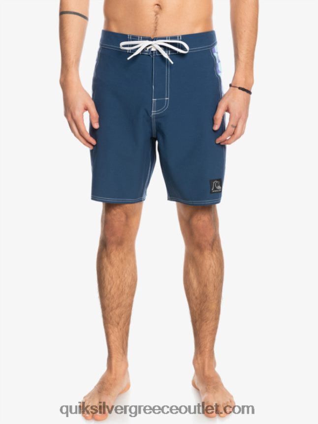 αυθεντικά boardshort arch 18 Quiksilver άνδρες 66LP841733 διακριτικά μπλε