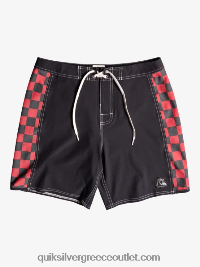 αυθεντικά boardshort arch 18 Quiksilver άνδρες 66LP841734 ρουμπίνι κρασί